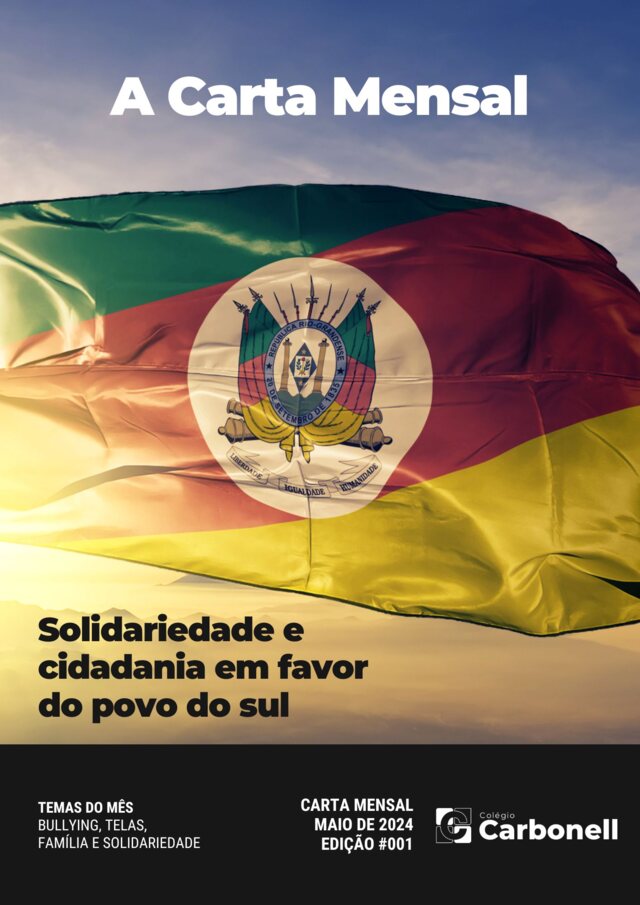 Capa da Edição 1 da Carta Mensal