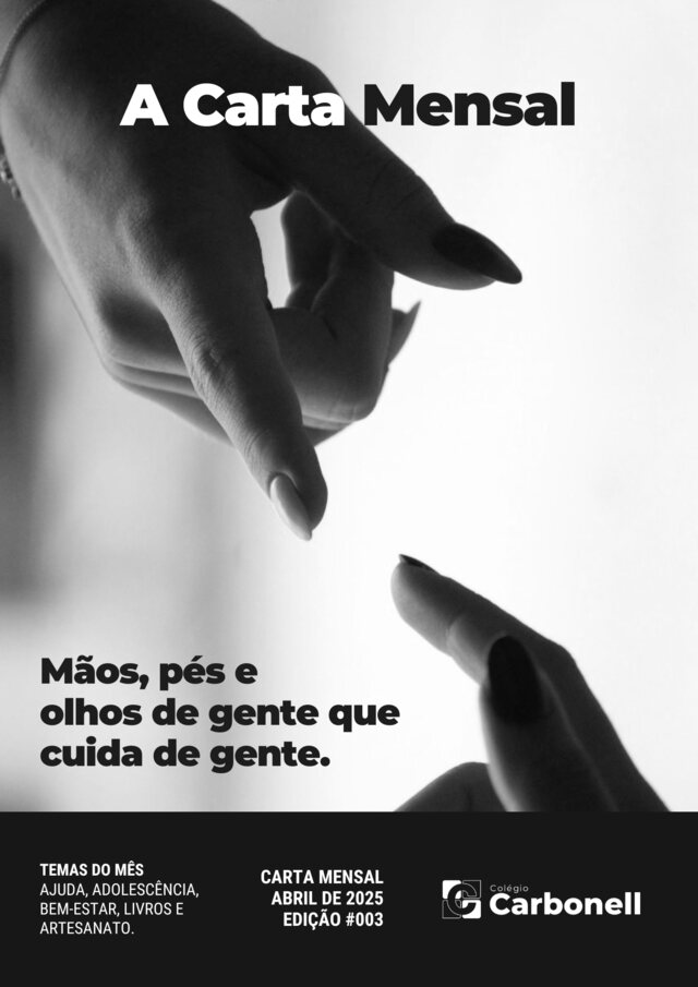 Capa da Edição 3 da Carta Mensal